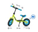 Milly Mally Rowerek Biegowy Dusty 10" Green-Blue Milly Mally Rowerek Biegowy Dusty 10" Green-Blue