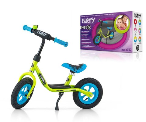 Milly Mally Rowerek Biegowy Dusty 10" Green-Blue Milly Mally Rowerek Biegowy Dusty 10" Green-Blue