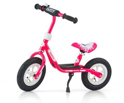Milly Mally Rowerek Biegowy Dusty 10" Pink-White Milly Mally Rowerek Biegowy Dusty 10" Pink-White