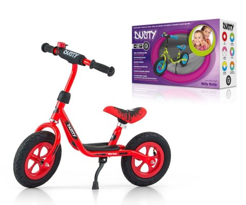 Milly Mally Rowerek Biegowy Dusty 10" Red Milly Mally Rowerek Biegowy Dusty 10" Red