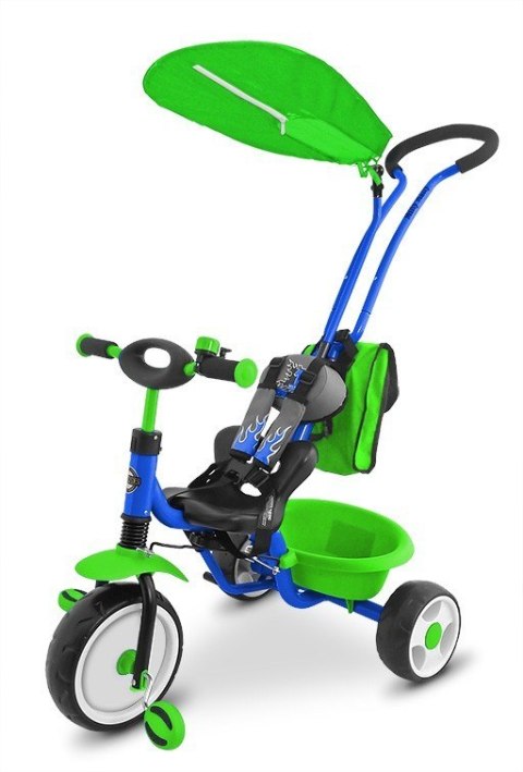 Milly Mally Rowerek Boby Deluxe 2014 Blue - Green P