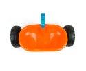 Milly Mally Rowerek trójkołowy Turbo Orange-Turquise dzwonek pasy bezpieczeństwa regulacja siedziska koszyk na zabawki 18 m+