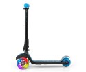 Milly Mally Scooter Magic Blue Jeździk Hulajnoga Niebiesko-Czarna hamulec aluminium świecące koła regulowana wys. kierownicy Milly Mally Scooter Magic Blue Jeździk Hulajnoga Niebiesko-Czarna hamulec aluminium świecące koła regulowana wys. kierownicy