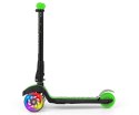 Milly Mally Scooter Magic Green Hulajnoga składana aluminium świecące koła hamulec regulowana wysokość kierownicy Milly Mally Scooter Magic Green Hulajnoga składana aluminium świecące koła hamulec regulowana wysokość kierownicy