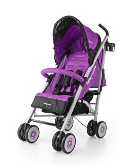 Milly Mally Wózek spacerowy dla dzieci Meteor Purple Fioletowo-Czarny