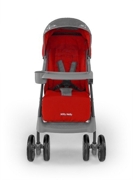 Milly Mally Wózek Vip Black-Gray Milly Mally Wózek Vip Black-Gray