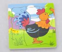 Viga Viga 50113 Puzzle - jak rośnie kogucik Viga Viga 50113 Puzzle - jak rośnie kogucik