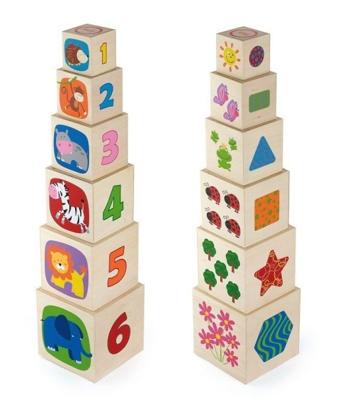Viga Viga 50392 Piramidka edukacyjna Viga Viga 50392 Piramidka edukacyjna