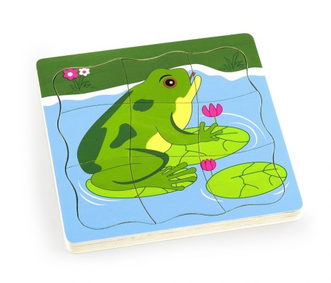 Viga Viga 59516vg Puzzle - jak rośnie żabka Viga Viga 59516vg Puzzle - jak rośnie żabka