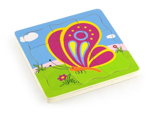 Viga Viga 59517vg Puzzle - jak rośnie motylek Viga Viga 59517vg Puzzle - jak rośnie motylek