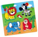 Viga Viga 59563 Puzzle niespodzianka - zoo Viga Viga 59563 Puzzle niespodzianka - zoo