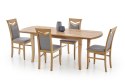 Halmar STÓŁ FRYDERYK 160/240 cm MDF laminowany kolor dąb craft (160-240x90x74 cm) nogi drewno lite bukowe Halmar STÓŁ FRYDERYK 160/240 cm MDF laminowany kolor dąb craft (160-240x90x74 cm) nogi drewno lite bukowe