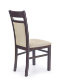 Halmar GERARD2 krzesło ciemny orzech / tap: Torent Beige Halmar GERARD2 krzesło ciemny orzech / tap: Torent Beige