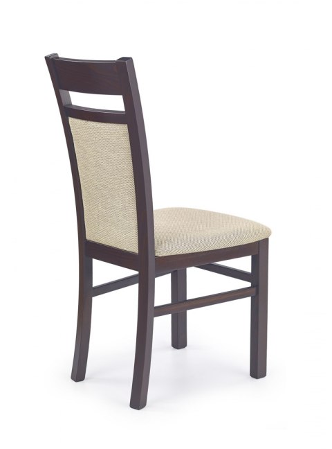 Halmar GERARD2 krzesło ciemny orzech / tap: Torent Beige Halmar GERARD2 krzesło ciemny orzech / tap: Torent Beige