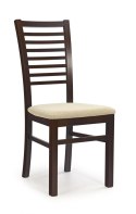Halmar GERARD6 krzesło ciemny orzech / tap: Torent Beige Halmar GERARD6 krzesło ciemny orzech / tap: Torent Beige