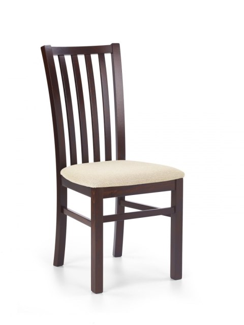 Halmar GERARD7 krzesło ciemny orzech / tap: Torent Beige Halmar GERARD7 krzesło ciemny orzech / tap: Torent Beige