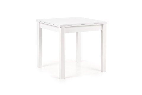 STÓŁ ROZKŁADANY 80-160x80 KWADRATOWY GRACJAN kolor BIAŁY Halmar PŁYTA LAMINOWANA OBRZEŻA ABS DO KUCHNI JADALNI SALONU STÓŁ ROZKŁADANY 80-160x80 KWADRATOWY GRACJAN kolor BIAŁY Halmar PŁYTA LAMINOWANA OBRZEŻA ABS DO KUCHNI JADALNI SALONU