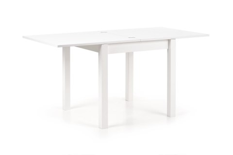 STÓŁ ROZKŁADANY 80-160x80 KWADRATOWY GRACJAN kolor BIAŁY Halmar PŁYTA LAMINOWANA OBRZEŻA ABS DO KUCHNI JADALNI SALONU STÓŁ ROZKŁADANY 80-160x80 KWADRATOWY GRACJAN kolor BIAŁY Halmar PŁYTA LAMINOWANA OBRZEŻA ABS DO KUCHNI JADALNI SALONU