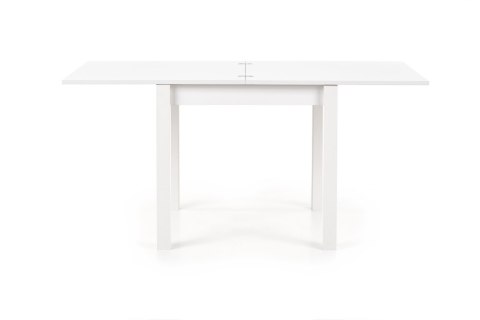 STÓŁ ROZKŁADANY 80-160x80 KWADRATOWY GRACJAN kolor BIAŁY Halmar PŁYTA LAMINOWANA OBRZEŻA ABS DO KUCHNI JADALNI SALONU STÓŁ ROZKŁADANY 80-160x80 KWADRATOWY GRACJAN kolor BIAŁY Halmar PŁYTA LAMINOWANA OBRZEŻA ABS DO KUCHNI JADALNI SALONU
