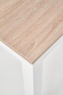 STÓŁ KSAWERY PROSTOKĄTNY 120 x 68 Halmar kolor BLAT DĄB SONOMA / NOGI BIAŁE PŁYTA LAMINOWANA OBRZEŻA ABS DO KUCHNI DO JADALNI STÓŁ KSAWERY PROSTOKĄTNY 120 x 68 Halmar kolor BLAT DĄB SONOMA / NOGI BIAŁE PŁYTA LAMINOWANA OBRZEŻA ABS DO KUCHNI DO JADALNI
