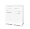 KOMODA Z SZUFLADĄ BIAŁA LIMA KM-1 Halmar PŁYTA LAMINOWANA OBRZEŻA ABS DO SALONU SYPIALNI POKOJU KOMODA Z SZUFLADĄ BIAŁA LIMA KM-1 Halmar PŁYTA LAMINOWANA OBRZEŻA ABS DO SALONU SYPIALNI POKOJU