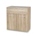 KOMODA LIMA KM-1 DĄB SONOMA płyta meblowa laminowana OBRZEŻA ABS Halmar 1 szuflada KOMODA LIMA KM-1 DĄB SONOMA płyta meblowa laminowana OBRZEŻA ABS Halmar 1 szuflada