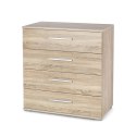 KOMODA Z SZUFLADAMI LIMA KM-3 Halmar DĄB SONOMA płyta meblowa laminowana OBRZEŻA ABS 77x40 KOMODA Z SZUFLADAMI LIMA KM-3 Halmar DĄB SONOMA płyta meblowa laminowana OBRZEŻA ABS 77x40