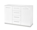 KOMODA Z SZUFLADAMI LIMA KM-4 Halmar BIAŁA MDF laminat OBRZEŻA ABS DO SALONU DO SYPIALNI KOMODA Z SZUFLADAMI LIMA KM-4 Halmar BIAŁA MDF laminat OBRZEŻA ABS DO SALONU DO SYPIALNI