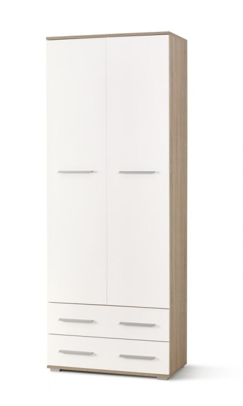 REGAŁ LIMA Z SZUFLADAMI REG2 Halmar DĄB SONOMA / BIAŁY POŁYSK płyta laminowana OBRZEŻA ABS DLA DZIECKA DO SYPIALNI SALONU POKOJU REGAŁ LIMA Z SZUFLADAMI REG2 Halmar DĄB SONOMA / BIAŁY POŁYSK płyta laminowana OBRZEŻA ABS DLA DZIECKA DO SYPIALNI SALONU POKOJU