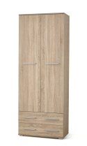 REGAŁ SZAFA DWUDRZWIOWA Z SZUFLADAMI LIMA REG2 Halmar DĄB SONOMA MDF PŁYTA LAMINOWANA OBRZEŻA ABS REGAŁ SZAFA DWUDRZWIOWA Z SZUFLADAMI LIMA REG2 Halmar DĄB SONOMA MDF PŁYTA LAMINOWANA OBRZEŻA ABS