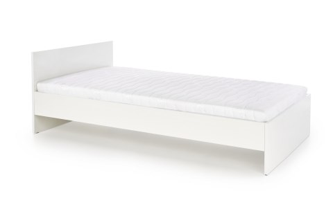 HALMAR łóżko LIMA 120 biały MDF laminat, ABS obrzeża HALMAR łóżko LIMA 120 biały MDF laminat, ABS obrzeża
