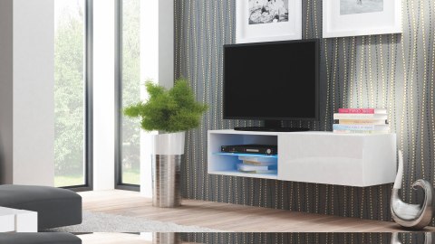 Halmar LIVO RTV 120 wisząca biały Halmar LIVO RTV 120 wisząca biały