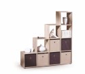 Halmar regał LUINI dąb sonoma-MDF laminowany139x33 Halmar regał LUINI dąb sonoma-MDF laminowany139x33