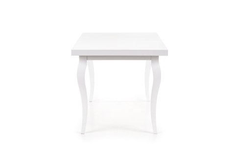 Halmar stół MOZART 140-180x80 biały blat płyta laminowana obrzeża ABS, nogi lite drewno bukowe Halmar stół MOZART 140-180x80 biały blat płyta laminowana obrzeża ABS, nogi lite drewno bukowe