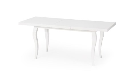Halmar stół MOZART 160-240x90 biały MDF laminowany obrzeża ABS, nogi lite drewno bukowe Halmar stół MOZART 160-240x90 biały MDF laminowany obrzeża ABS, nogi lite drewno bukowe
