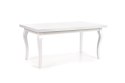 Halmar stół MOZART 160-240x90 biały MDF laminowany obrzeża ABS, nogi lite drewno bukowe Halmar stół MOZART 160-240x90 biały MDF laminowany obrzeża ABS, nogi lite drewno bukowe