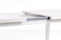 Halmar stół MOZART 160-240x90 biały MDF laminowany obrzeża ABS, nogi lite drewno bukowe Halmar stół MOZART 160-240x90 biały MDF laminowany obrzeża ABS, nogi lite drewno bukowe