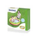 BESTWAY 51104 BASEN DMUCHANY OKRĄGŁY TRZY KOLORY MEDIUM 102cm x 25cm miękka dmuchana podłoga winylowy pojemność 62 l BESTWAY 51104 BASEN DMUCHANY OKRĄGŁY TRZY KOLORY MEDIUM 102cm x 25cm miękka dmuchana podłoga winylowy pojemność 62 l