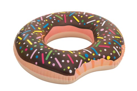 Bestway Bestway 36118 KOŁO KÓŁKO DO PŁYWANIA DONUT 107cm POMPOWANE BRĄZ łatwe do napompowania Bestway Bestway 36118 KOŁO KÓŁKO DO PŁYWANIA DONUT 107cm POMPOWANE BRĄZ łatwe do napompowania
