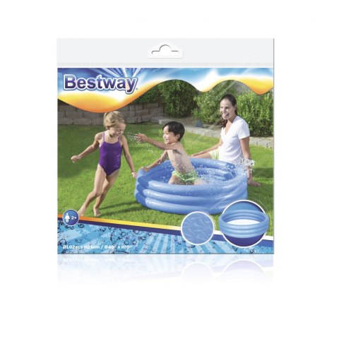 Bestway Bestway 51024 BASENIK DMUCHANY 102cm x 25cm NIEBIESKI Bestway Bestway 51024 BASENIK DMUCHANY 102cm x 25cm NIEBIESKI