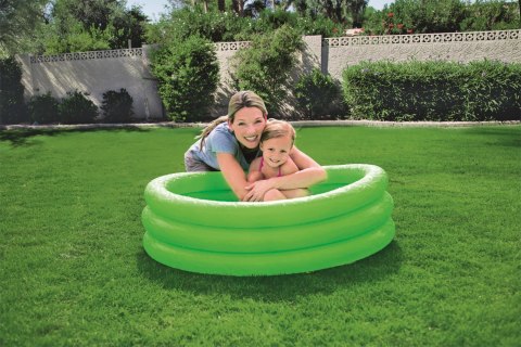 Bestway Bestway 51024 BASENIK DMUCHANY 102cm x 25cm ZIELONY Bestway Bestway 51024 BASENIK DMUCHANY 102cm x 25cm ZIELONY
