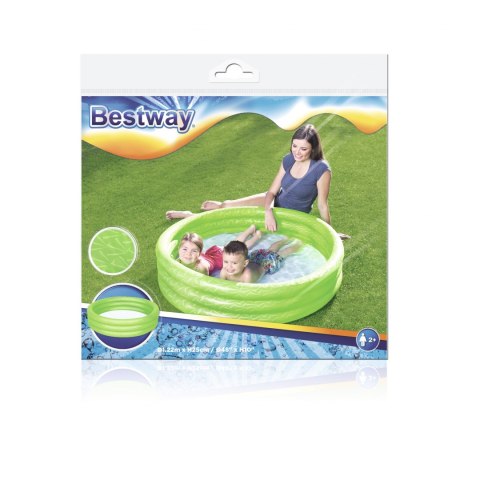 Bestway Bestway 51025 BASENIK DMUCHANY 122cm x 25cm ZIELONY Bestway Bestway 51025 BASENIK DMUCHANY 122cm x 25cm ZIELONY