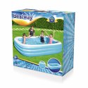 Bestway 54009 DUŻY BASEN DMUCHANY FAMILIJNY PROSTOKĄTNY 305cm x 183cm x 56cm winylowy NIEBIESKI zawór spustowy pojemność 1161 L Bestway 54009 DUŻY BASEN DMUCHANY FAMILIJNY PROSTOKĄTNY 305cm x 183cm x 56cm winylowy NIEBIESKI zawór spustowy pojemność 1161 L