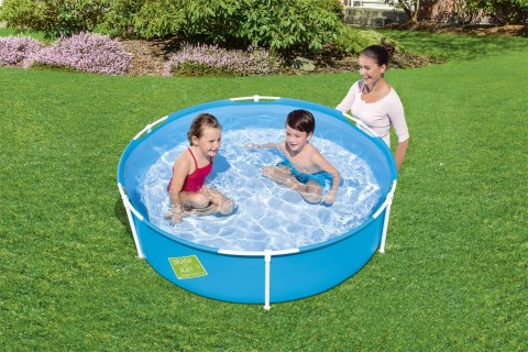 Bestway 56283 BASENIK STELAŻOWY NIEBIESKI OKRĄGŁY MÓJ PIERWSZY BASEN 152cm x 38cm Bestway 56283 BASENIK STELAŻOWY NIEBIESKI OKRĄGŁY MÓJ PIERWSZY BASEN 152cm x 38cm