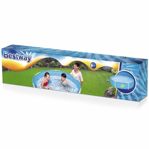 Bestway 56283 BASENIK STELAŻOWY NIEBIESKI OKRĄGŁY MÓJ PIERWSZY BASEN 152cm x 38cm Bestway 56283 BASENIK STELAŻOWY NIEBIESKI OKRĄGŁY MÓJ PIERWSZY BASEN 152cm x 38cm