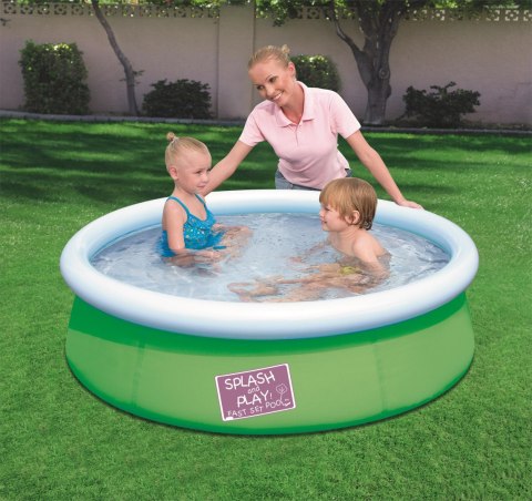 Bestway Bestway 57241 BASENIK ROZPOROWY Z DMUCHANYM PIERŚCIENIEM 152cm x 38cm ZIELONY Bestway Bestway 57241 BASENIK ROZPOROWY Z DMUCHANYM PIERŚCIENIEM 152cm x 38cm ZIELONY