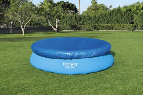 Bestway Bestway 58034 POKRYWA FLOWCLEAR DO BASENU ROZPOROWEGO FAST SET 3.66m Bestway Bestway 58034 POKRYWA FLOWCLEAR DO BASENU ROZPOROWEGO FAST SET 3.66m