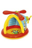 Bestway Bestway 93538 FISHER PRICE DUŻY DMUCHANY HELIKOPTER Z PIŁKAMI 155cm x 102cm x 91cm