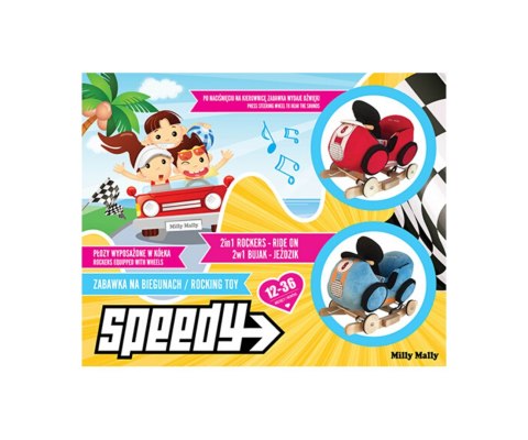 Milly Mally Bujak Samochód Speedy Blue Milly Mally Bujak Samochód Speedy Blue