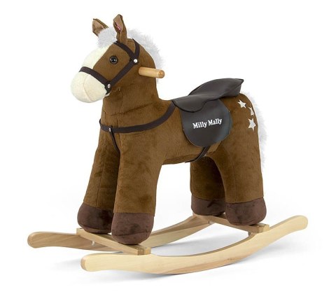 Milly Mally Koń Konik na biegunach PePe Dark Brown Milly Mally Koń Konik na biegunach PePe Dark Brown